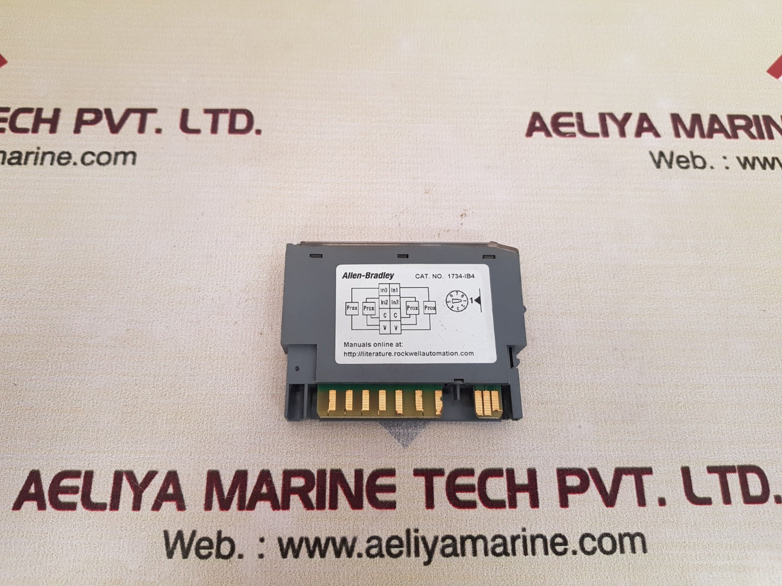 Allen-bradley 1734-ib4 ser c sink input module - Image 3