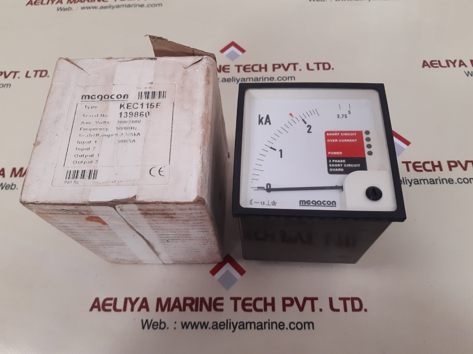 Megacon Kec115F Short Circuit And Over Current Guard 200/240V 50/60Hz