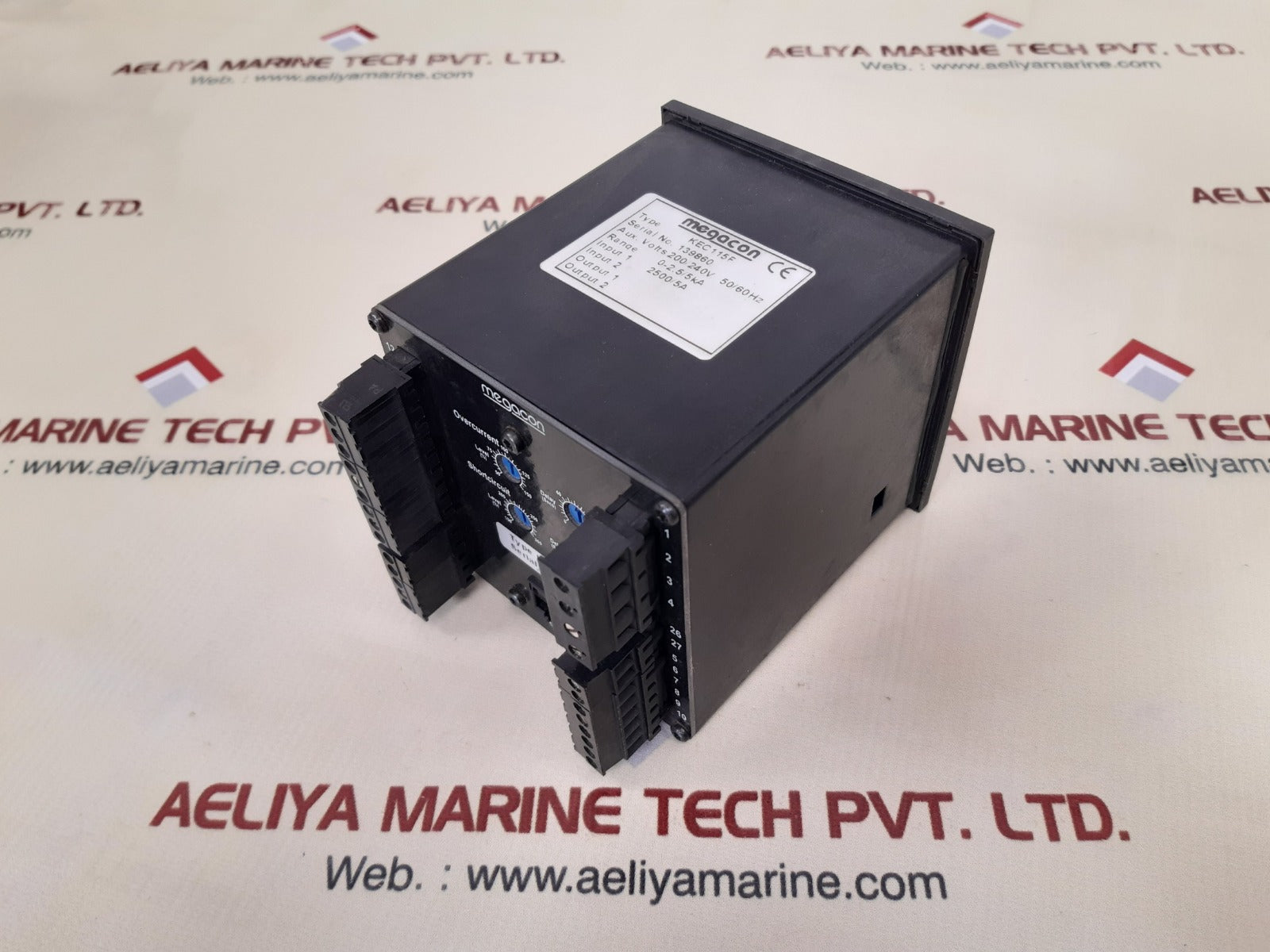 Megacon Kec115F Short Circuit And Over Current Guard 200/240V 50/60Hz - Image 6