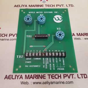 World water systems hspb0053 pcb card