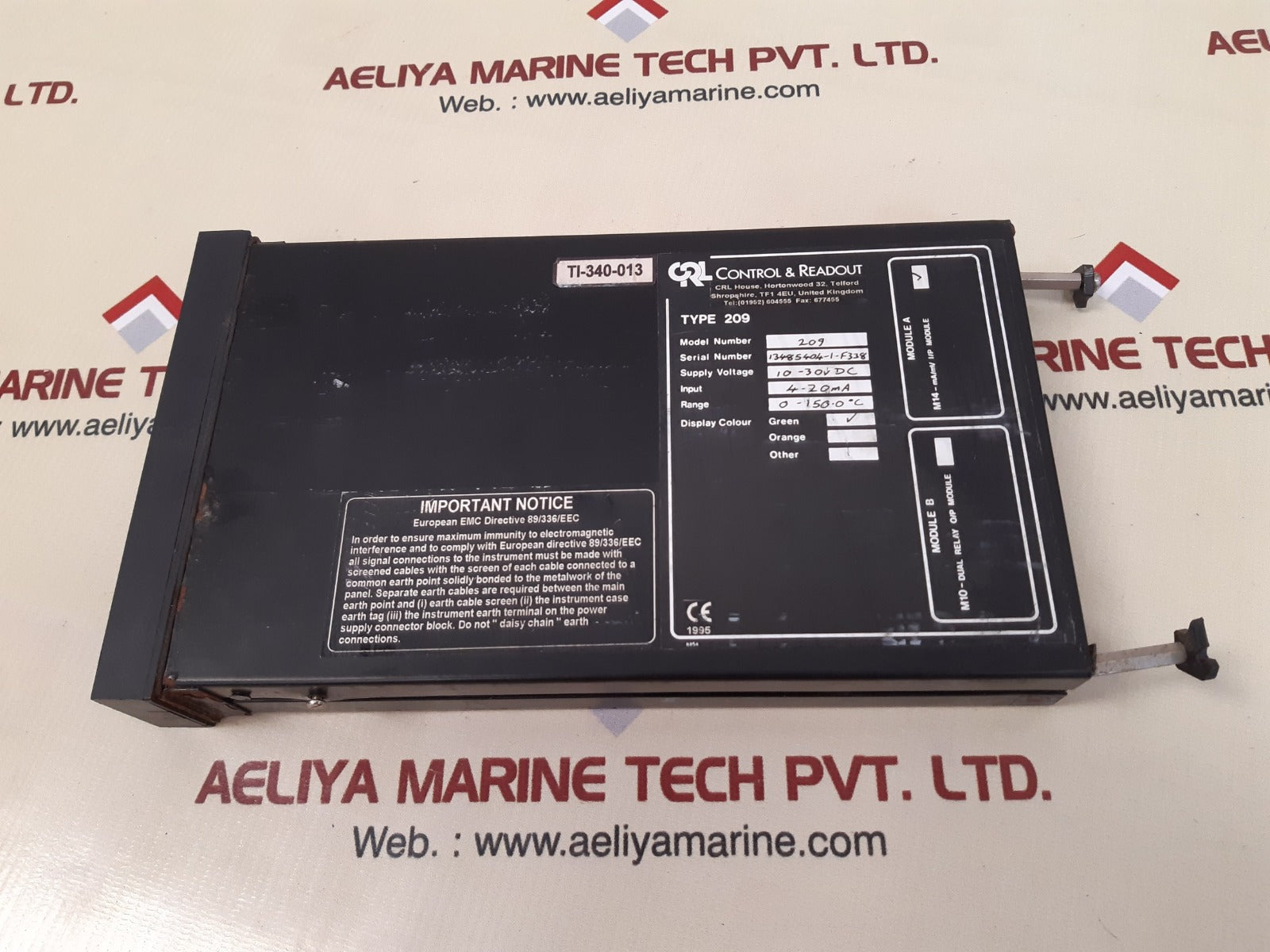 Control & Readout 209 Input Module 0-150.0?C - Image 2