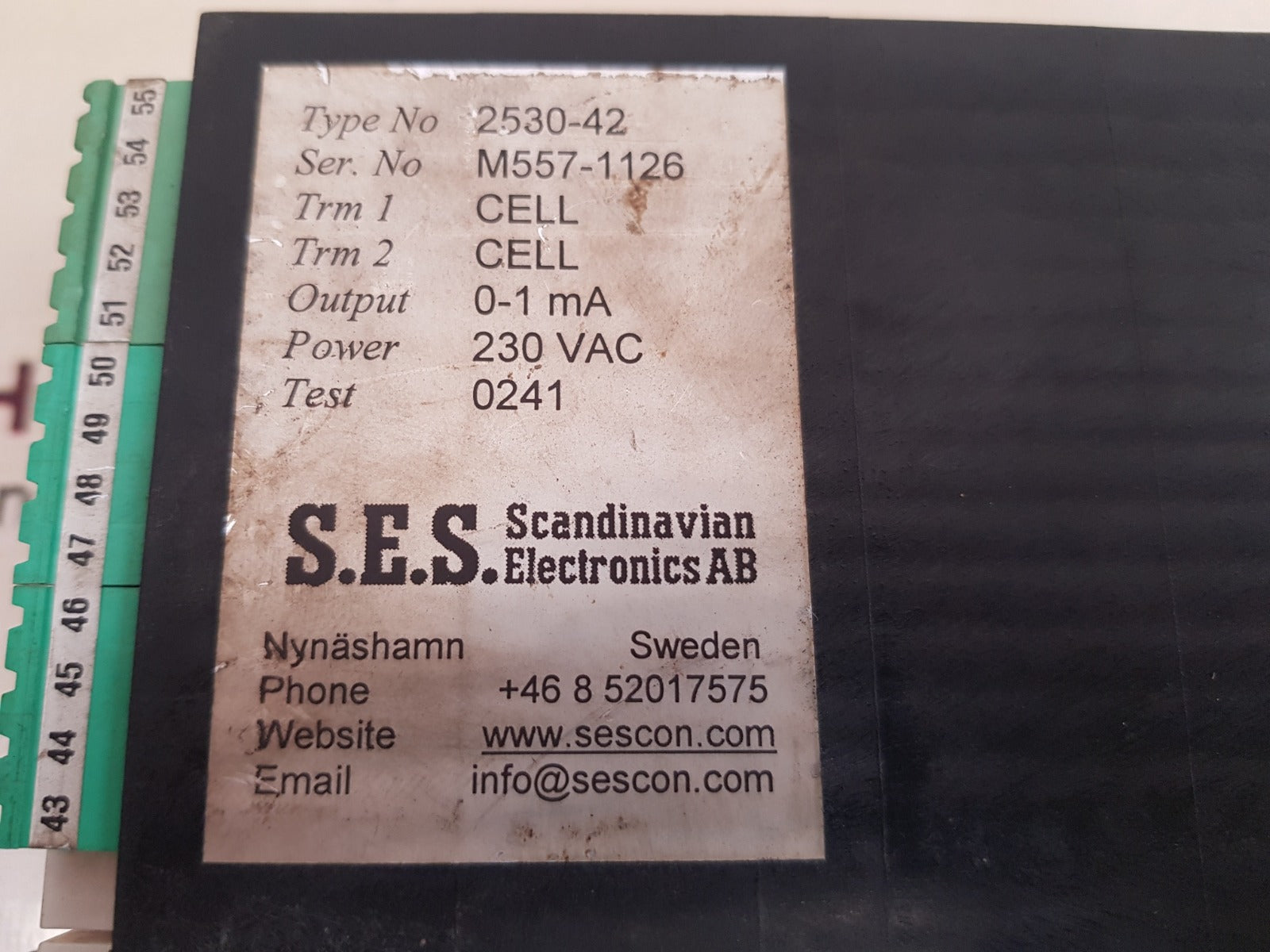 Sesmon 2530-42 Programmable Controller 230Vac - Image 7