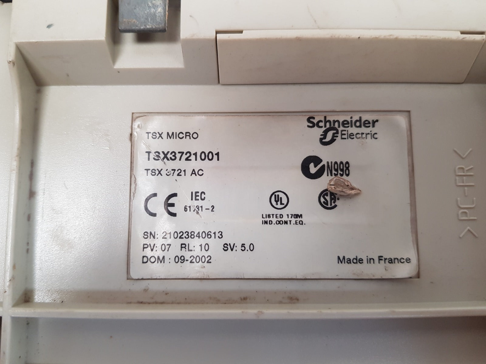Telemecanique/Schneider Electric Tsx3721001 Modicon Tsx Micro Controller - Image 6
