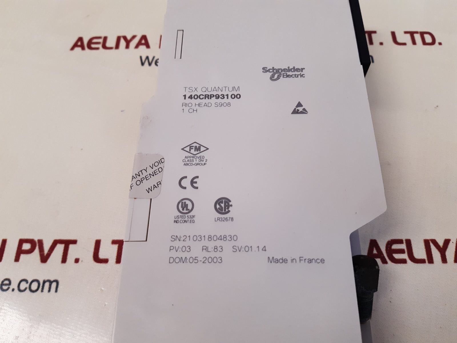 Schneider electric tsx quantum 140crp93100 i/o processor interface module - Image 3