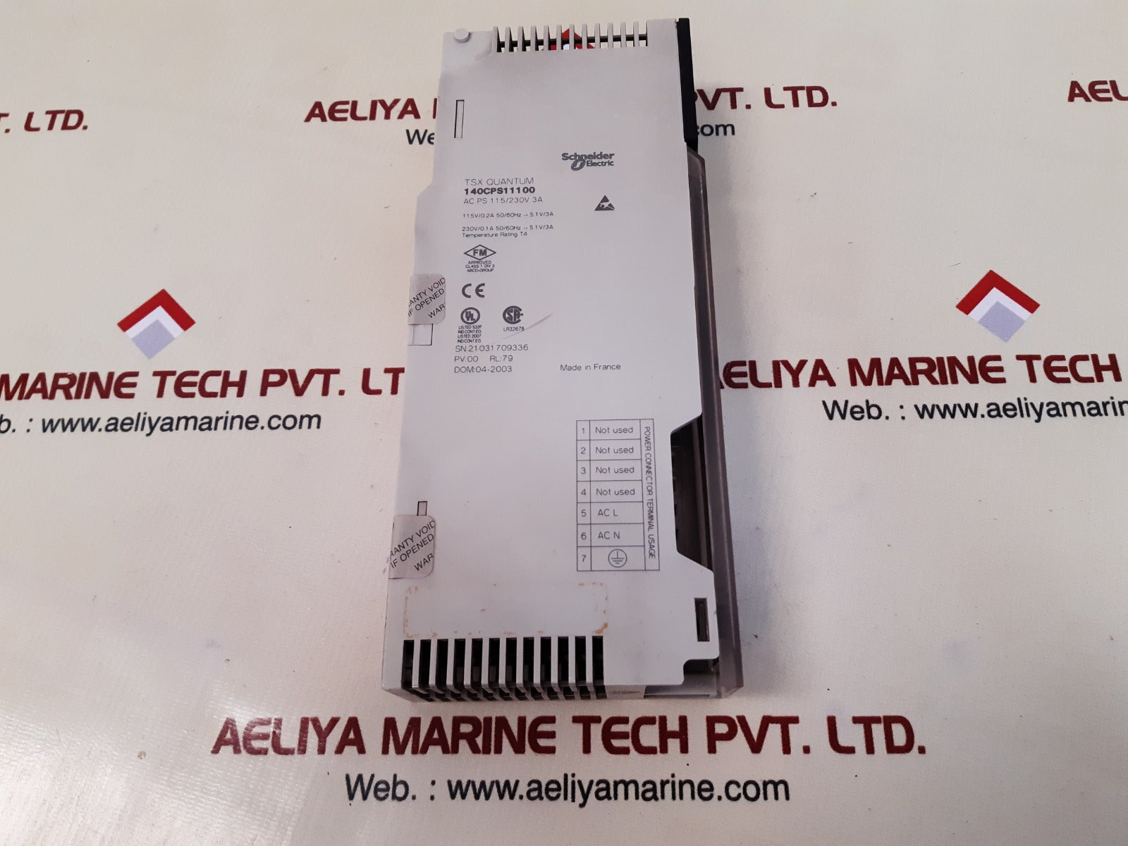 Schneider electric tsx quantum 140cps11100 power supply - Image 2