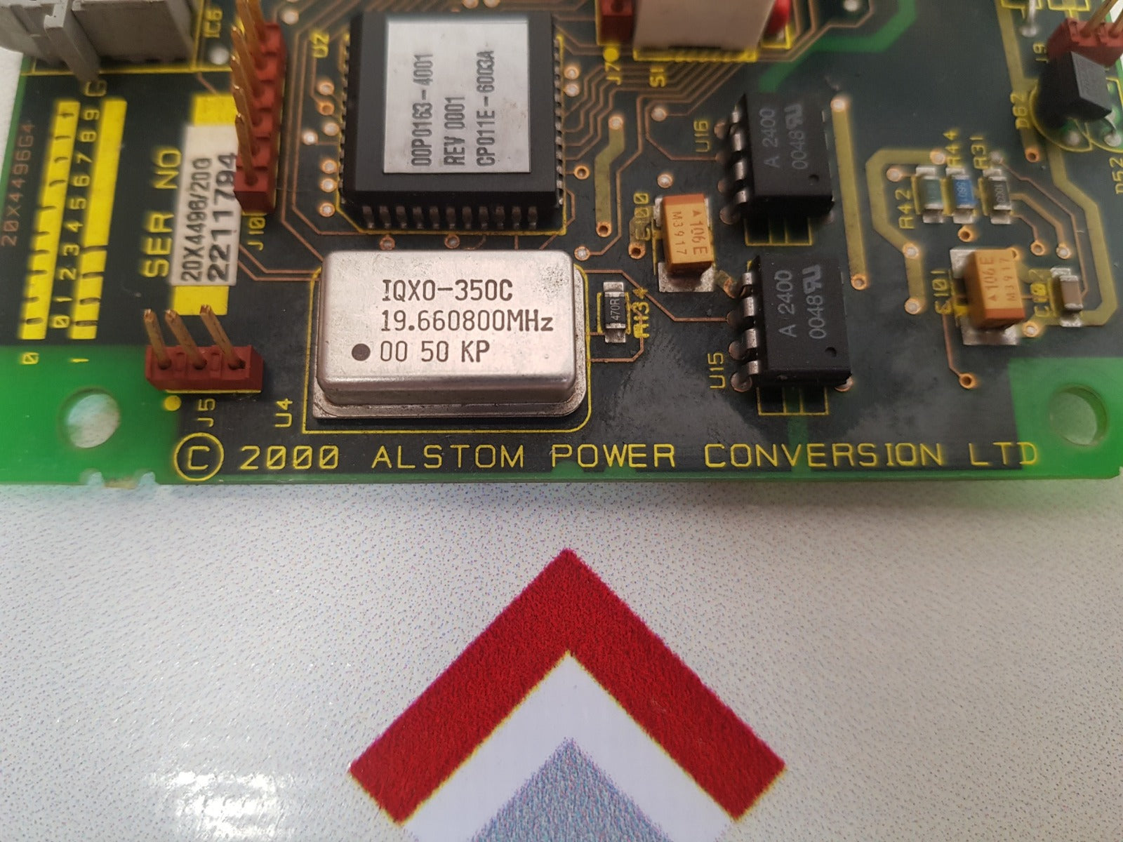 Alstom Power 20X4496 Pcb Card - Image 6