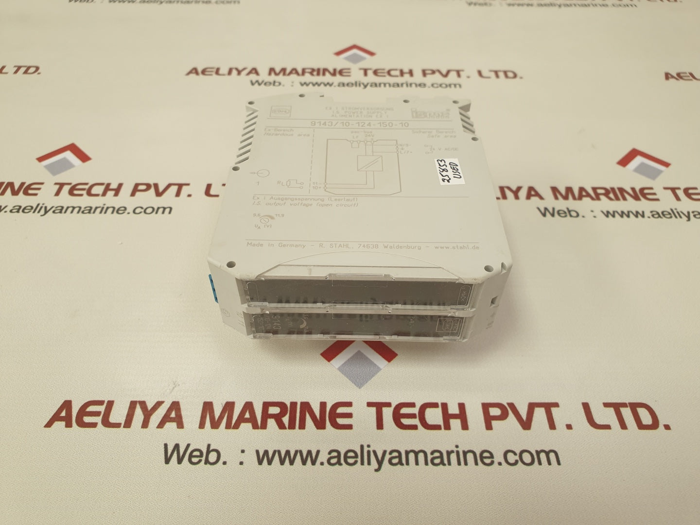 Stahl 9143/10-124-150-10 power supply 24v ac/dc
