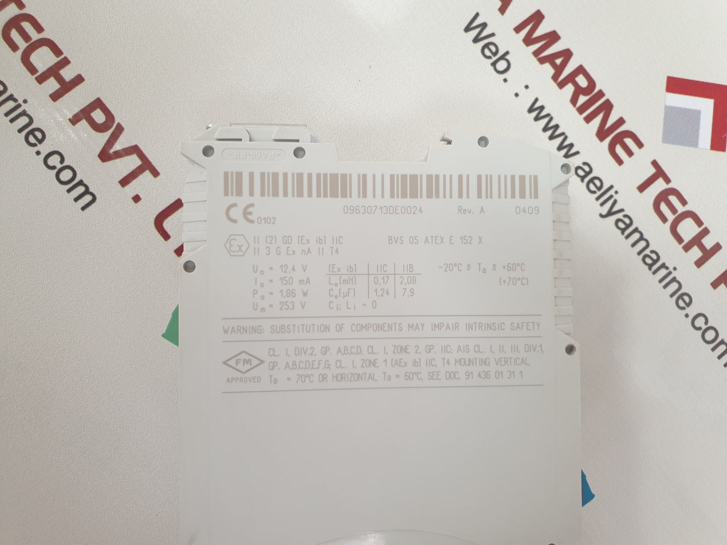 Stahl 9143/10-124-150-10 power supply 24v ac/dc - Image 6