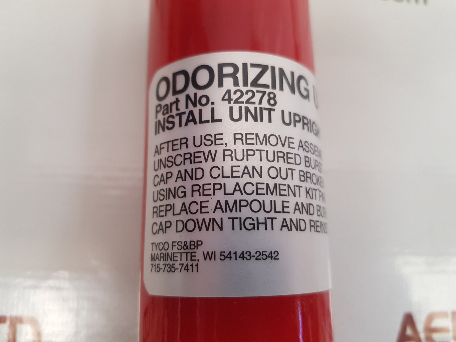 Tyco 42278 odorizing unit - Image 5