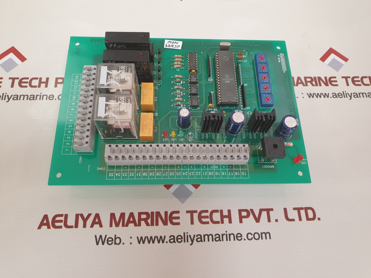 Yoowon ss-2002 filter control pcb card rev 2.5 - Image 3