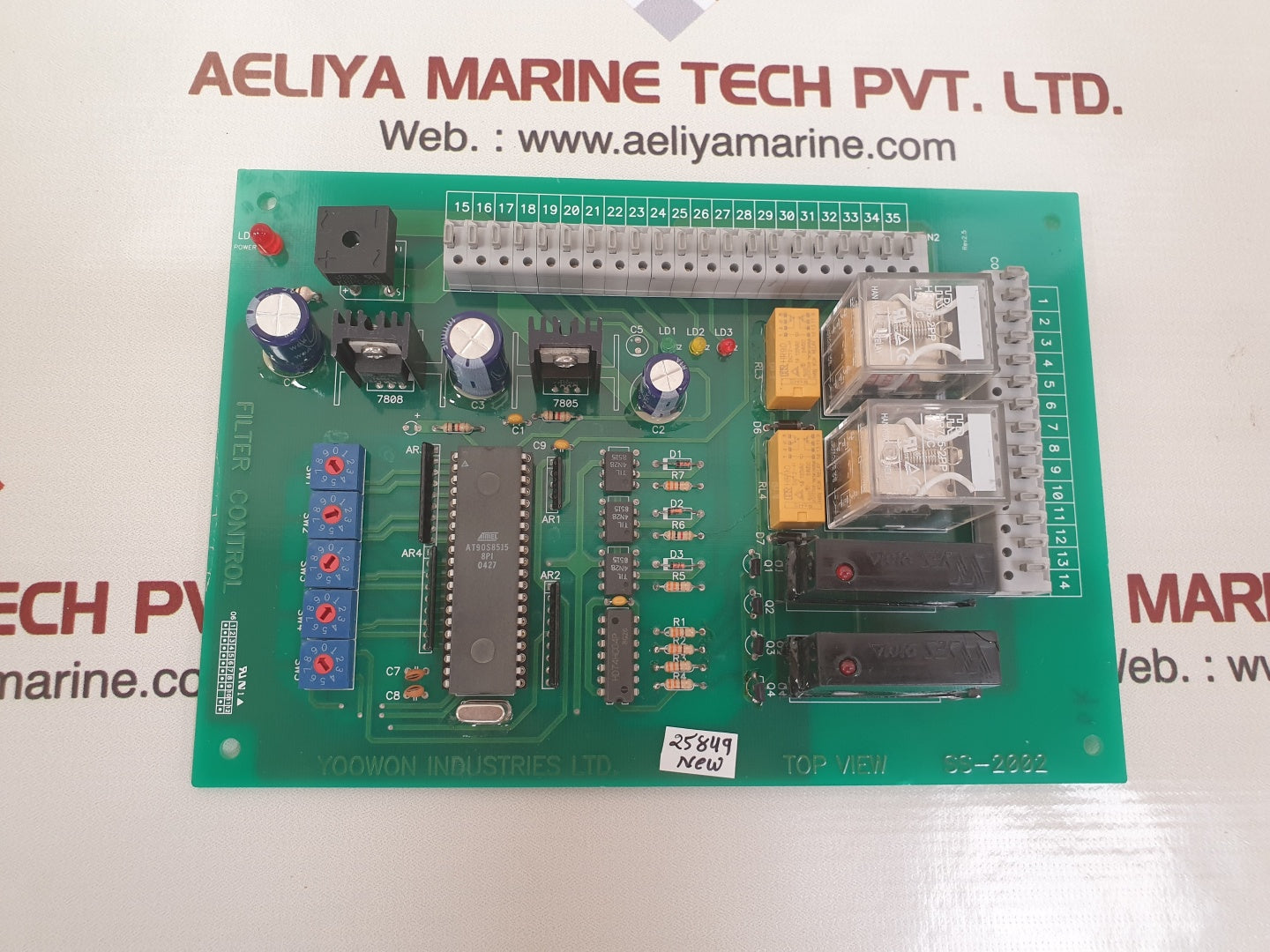 Yoowon ss-2002 filter control pcb card rev 2.5 - Image 4