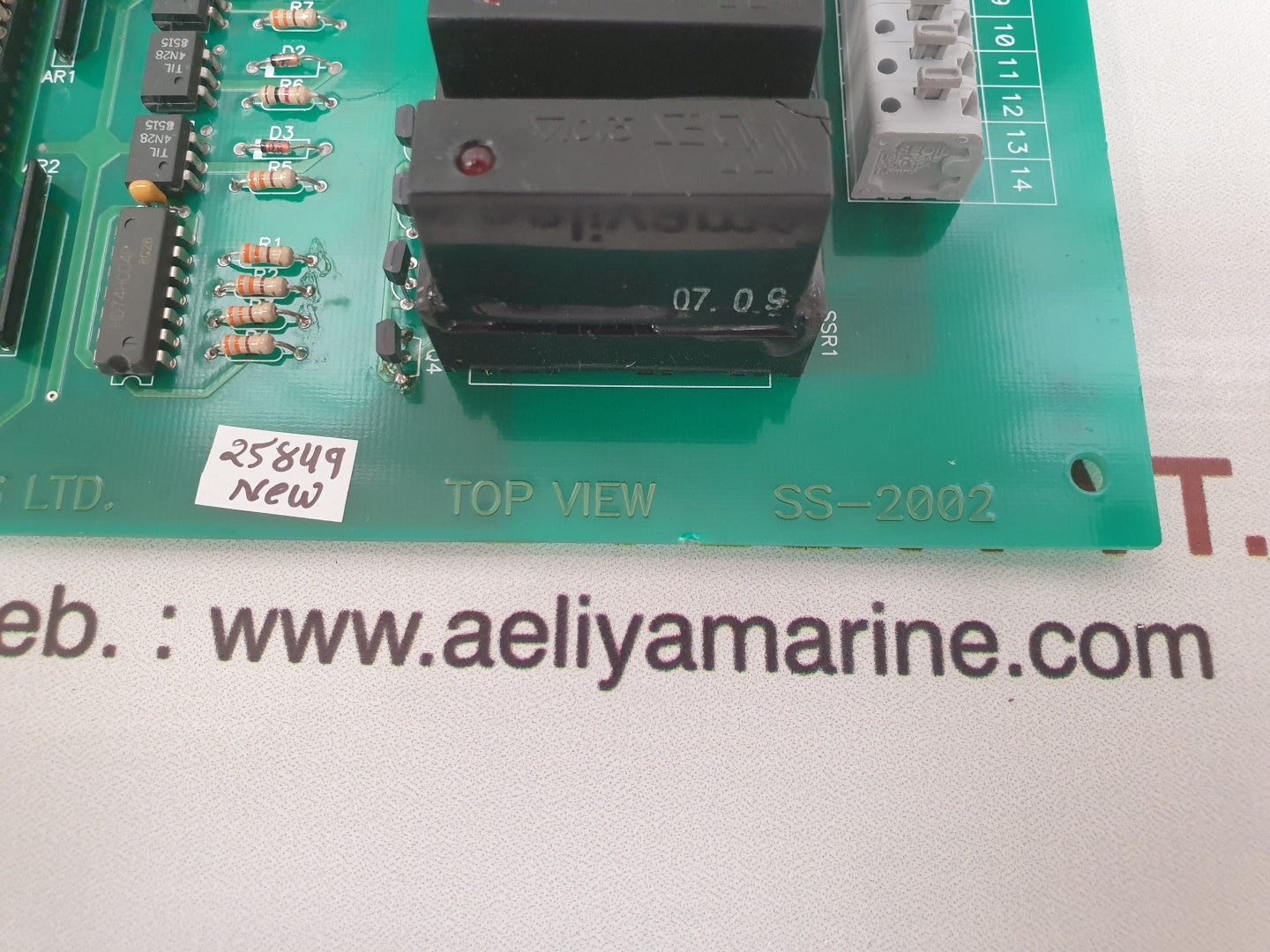 Yoowon ss-2002 filter control pcb card rev 2.5 - Image 6