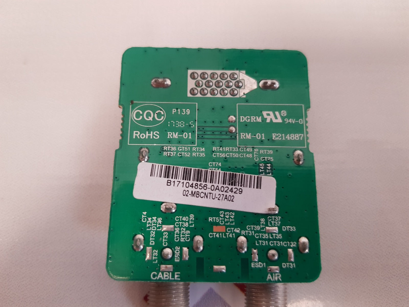 B17104856-0a02429 pcb card cn.tu27 - Image 7