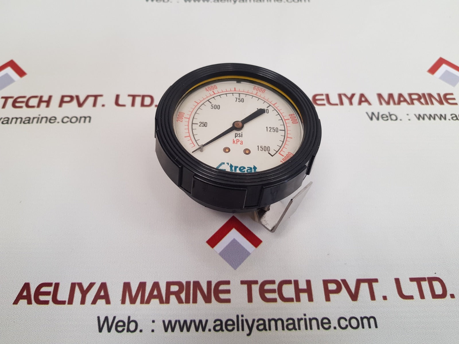 c?treat 02-1819-a panel gauge, 0-1500 psi - Image 5