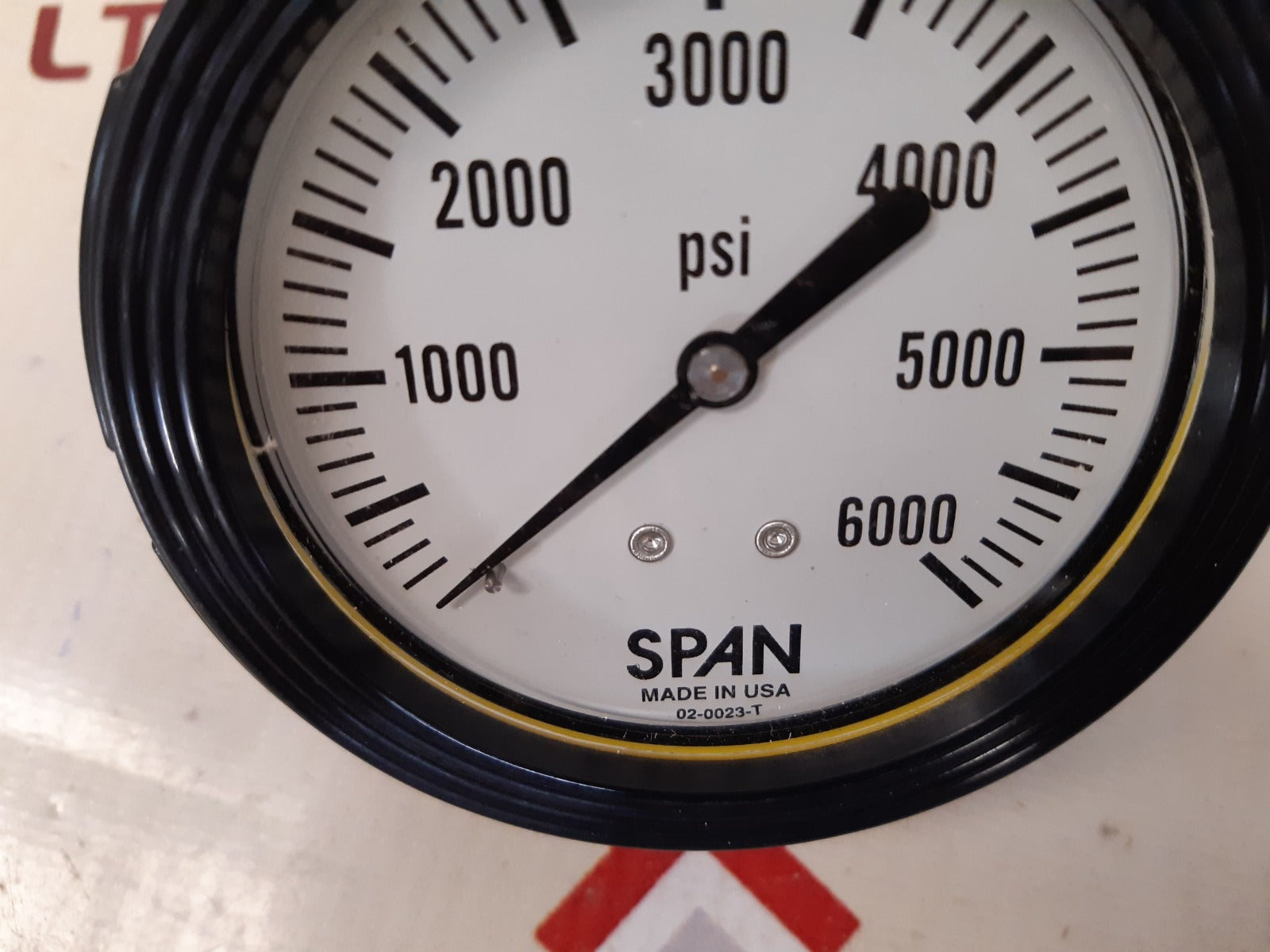 Span 02-0023-t Pressure Gauge 0 To 6000 Psi - Image 3