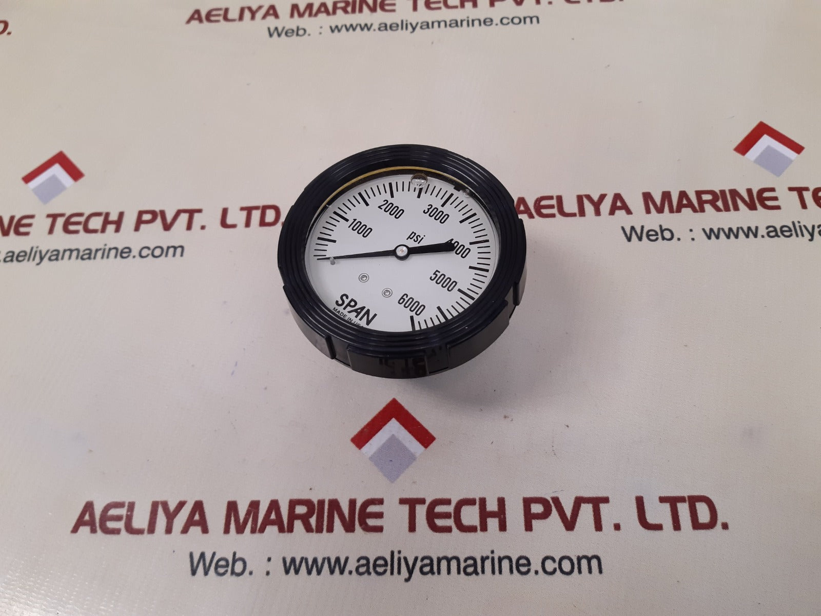 Span 02-0023-t Pressure Gauge 0 To 6000 Psi - Image 6