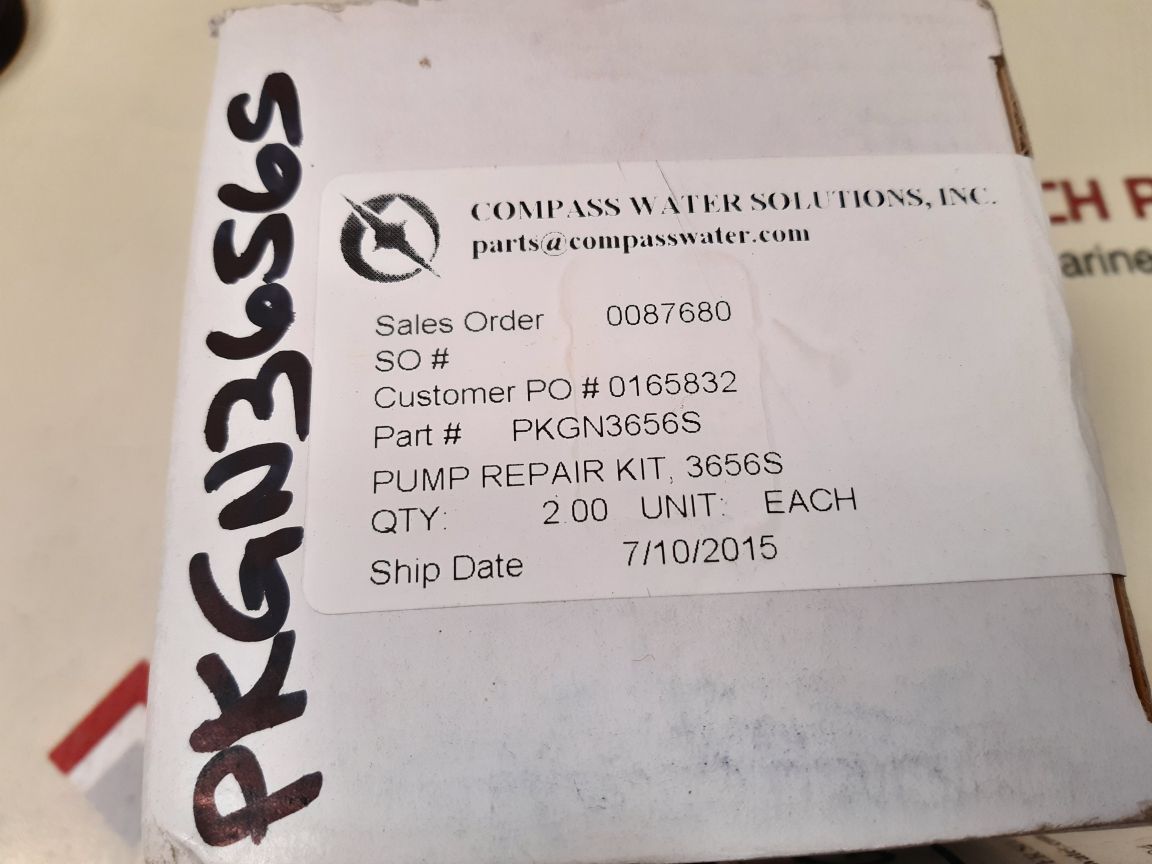 Compass water solutions 3656s pump repair kit - Image 3