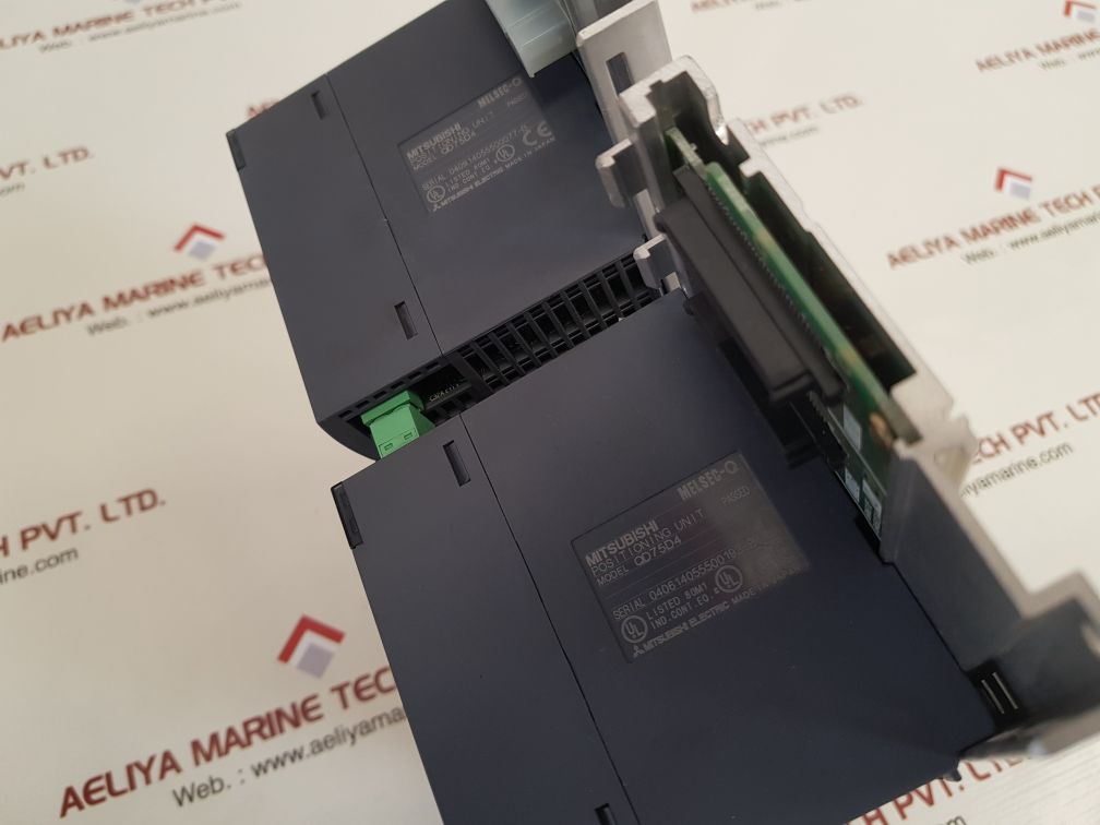 Mitsubishi melsec q61p-a2,q06hcpu,qj61bt11,qx42,qy42p,qj71c24,qd75d4 plc module - Image 2