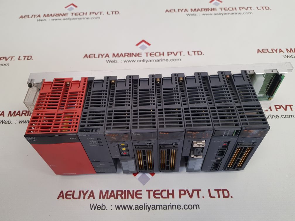 Mitsubishi melsec q61p-a2,q06hcpu,qj61bt11,qx42,qy42p,qj71c24,qd75d4 plc module - Image 4