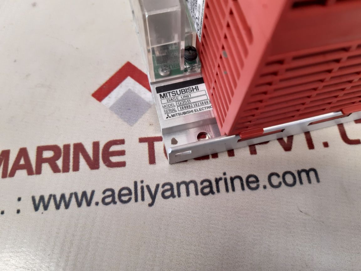 Mitsubishi Melsec Q61P,Q00Cpu,Qx42,Qy10,Qd75P4 Rack With Base Unit Q35B - Image 5