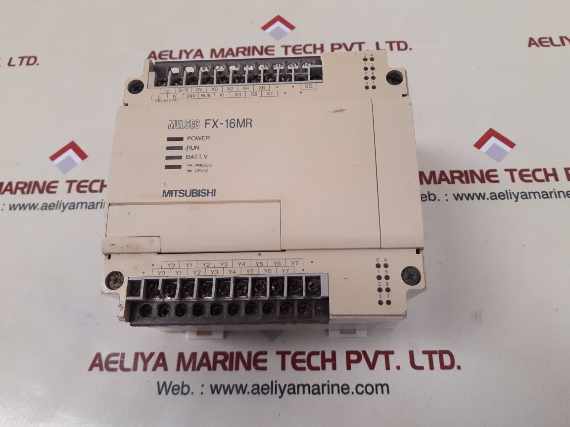 Mitsubishi Fx-16Mr-es/Ul Programmable Controller 100-240Vac 50/60Hz