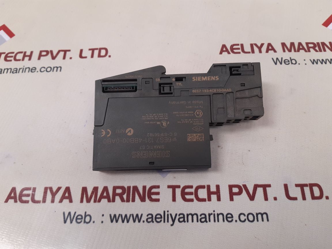 Siemens 6es7 131-4bb00-0ab0 input module with 6es7 193-4cb10-0aa0 - Image 4