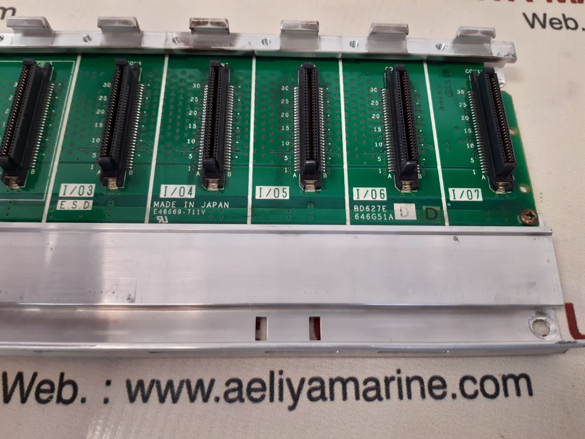 Mitsubishi Melsec-q Q38B Base Unit 646G51A D D - Image 5