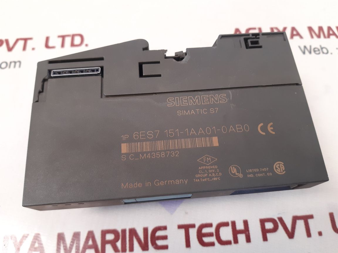 Siemens simatic s7 6es7 151-1aa01-0ab0 interface module - Image 3