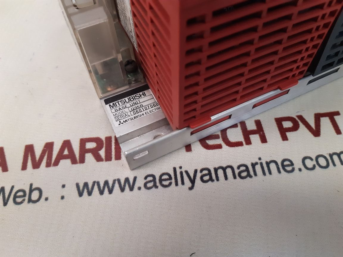 Mitsubishi melsec q61p-a2,q02hcpu,q68davn,qd75p4,qd75p2,qj61bt11n module rack - Image 5