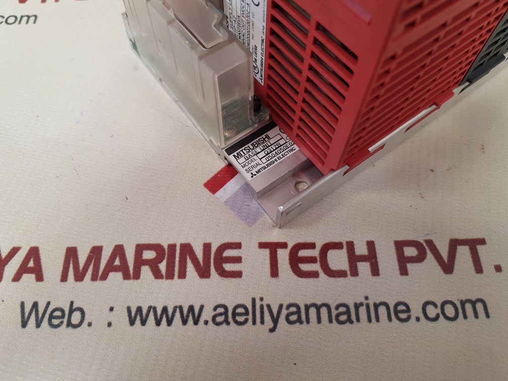 Mitsubishi Melsec Q61P-a2,Q06Hcpu,Qj61Bt11N,Qj71C24,Qj71Lp21-25 Module Rack - Image 6