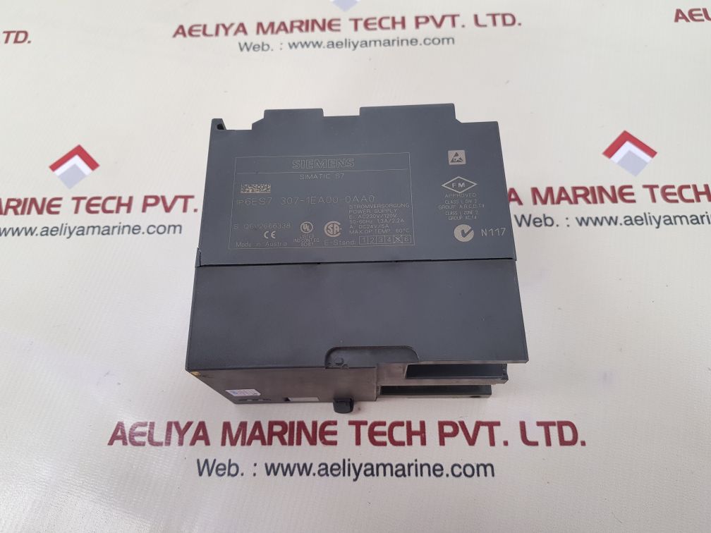 Siemens 6Es7 307-1Ea00-0Aa0 Power Supply Ac230V/120V 50-60Hz - Image 2