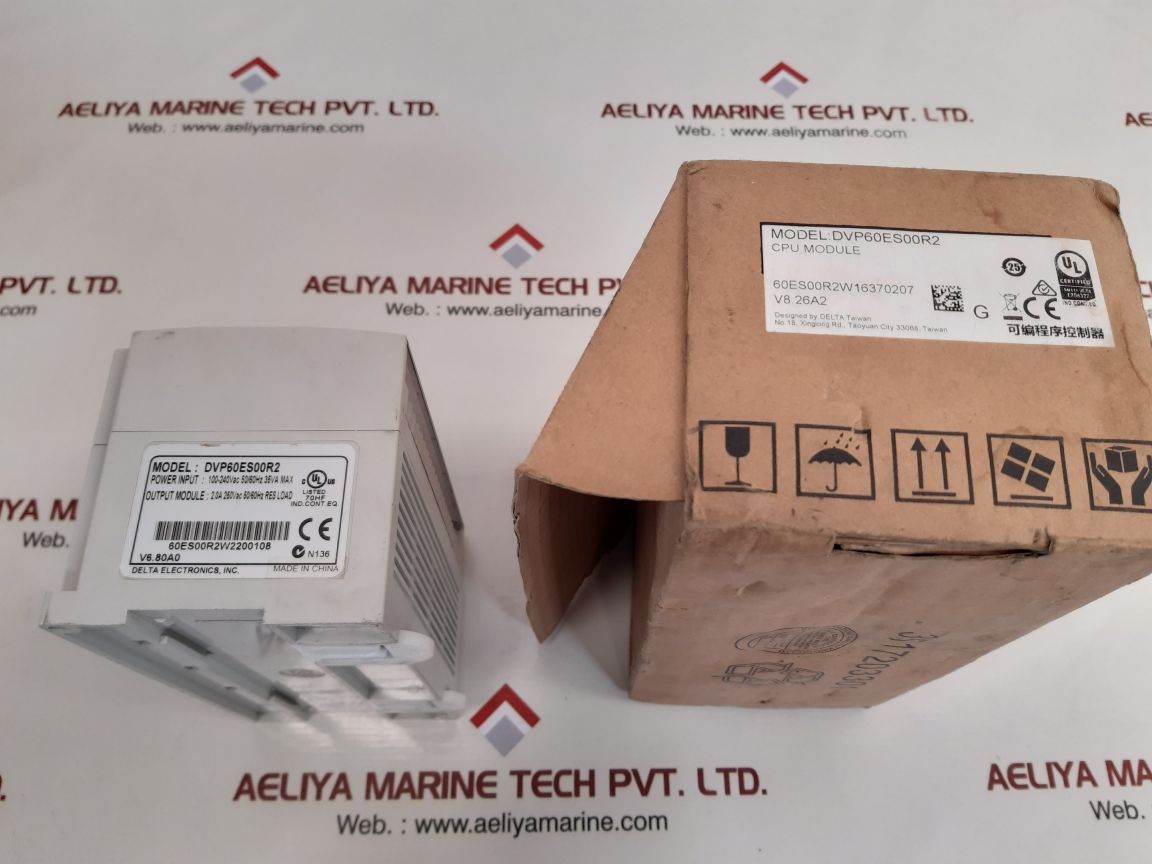 Delta dvp60es00r2 programmable controller +24v - Image 2