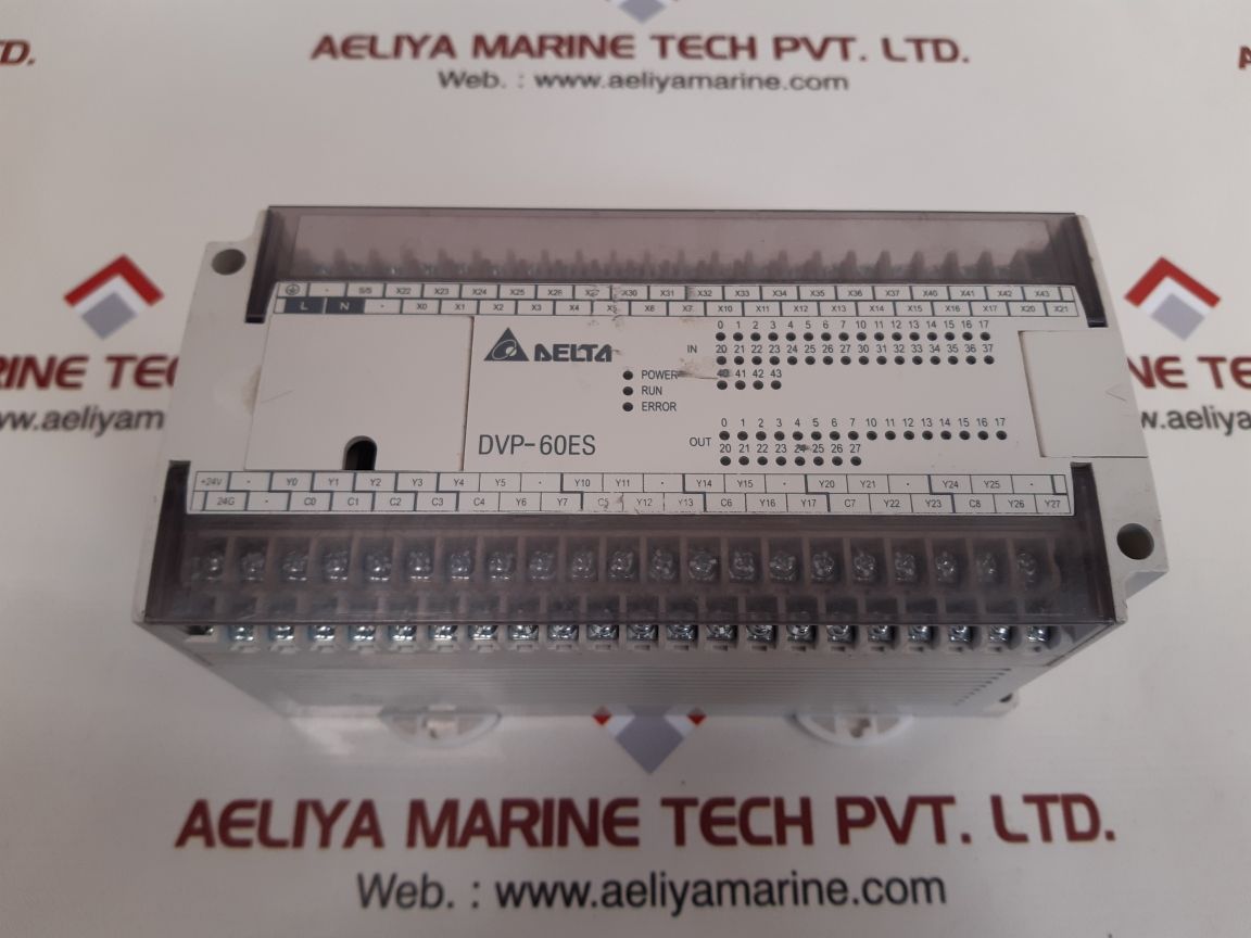 Delta dvp60es00r2 programmable controller +24v - Image 3