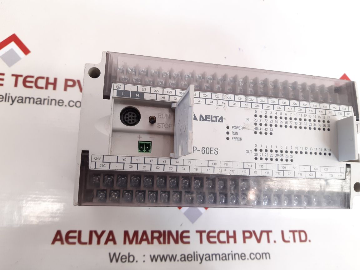 Delta dvp60es00r2 programmable controller +24v - Image 6
