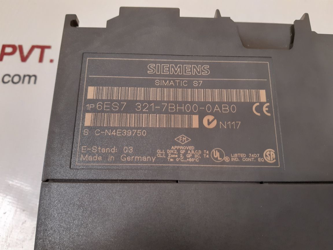 Siemens simatic s7 6es7 321-7bh00-0ab0 input module - Image 3