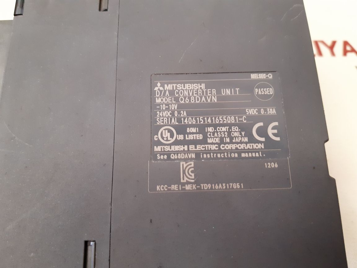 Mitsubishi Q68Davn D/A Converter Unit Melsec-q Series - Image 3