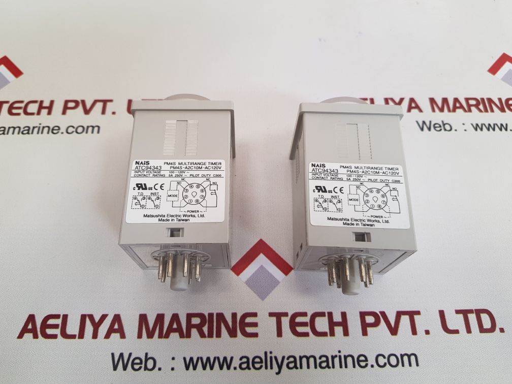 Matsushita pm4s-a2c10m-ac120v multirange timer atc94343 - Image 2