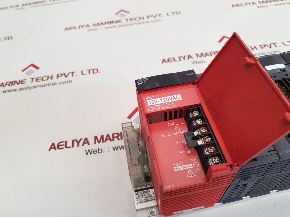 Mitsubishi Melsec-q Q61P-a1,Qj71Lp21-25,Qx42,Q68Adv,Qy42P Module Rack 24Vdc - Image 9