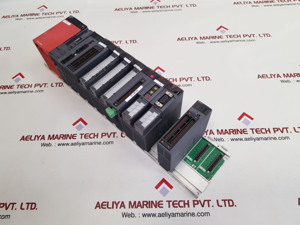 Mitsubishi Melsec Q61P-a1,Qj71Lp21-25,Qh42P,Q68Adv,Qd75D1 Module Rack - Image 5