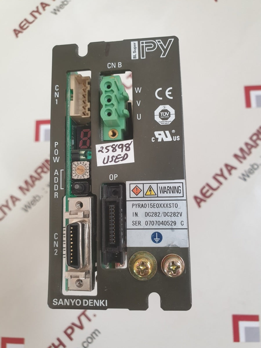 Sanyo denki pyra015e0xxxst0 servo amplifer - Image 7