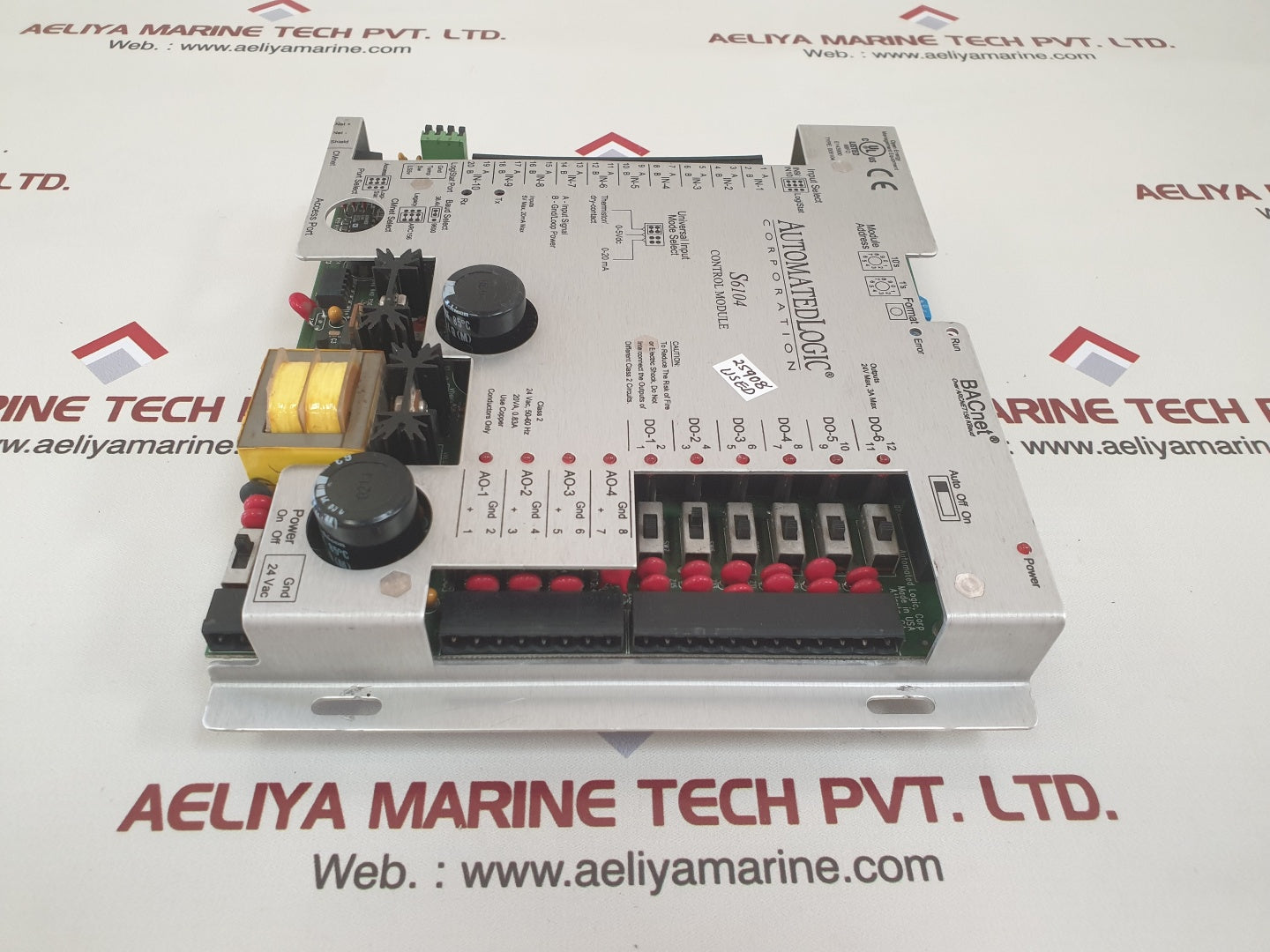 Automated logic s6104 bacnet control module 006104 - Image 2