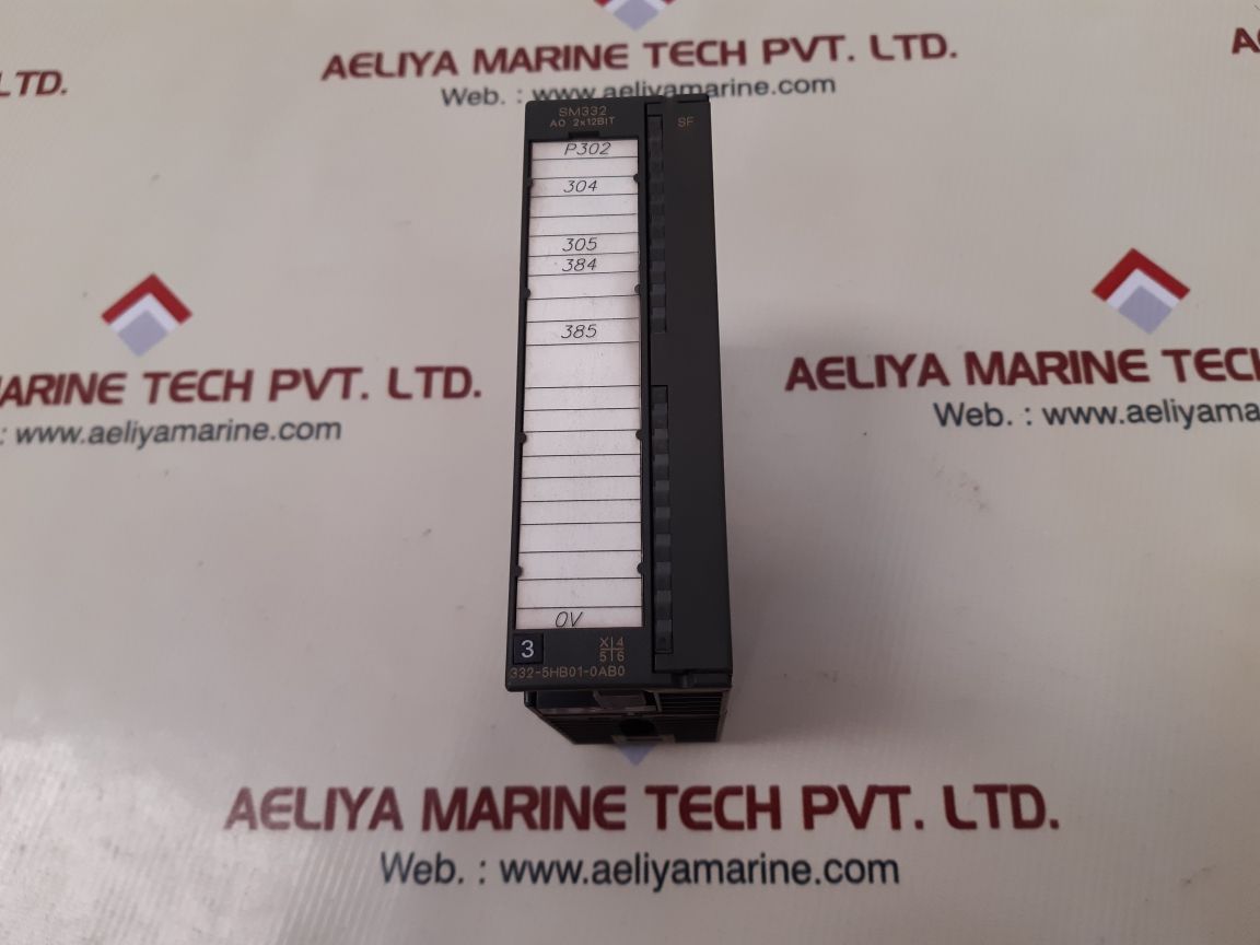 Siemens 6es7 332-5hb01-0ab0 simatic s7 analog output module