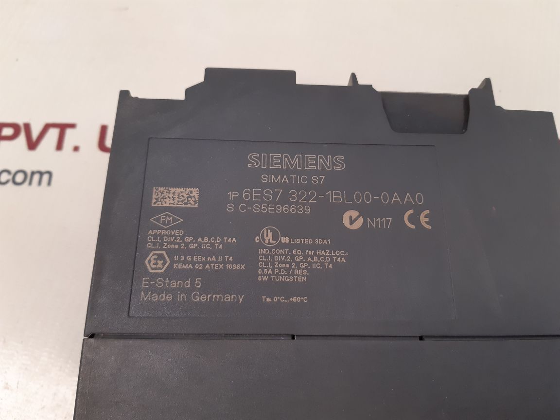 Siemens 6es7 322-1bl00-0aa0 simatic s7 output module Used - Image 4
