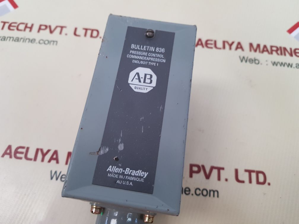Allen-bradley Bulletin 836 Pressure Control Switch - Image 4