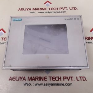 Siemens simatic tp27 6av3627-1nk00-2ax0 mono touch screen panel