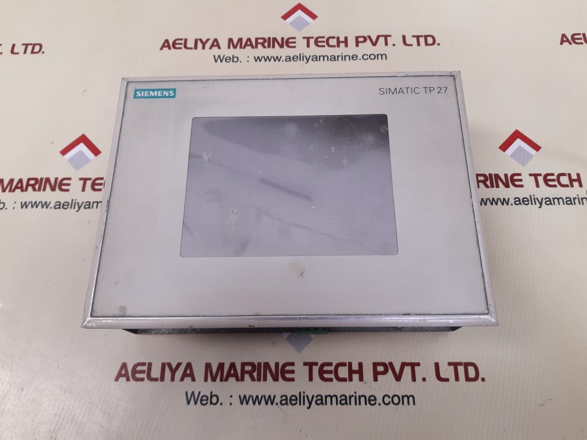 Siemens simatic tp27 6av3627-1nk00-2ax0 mono touch screen panel