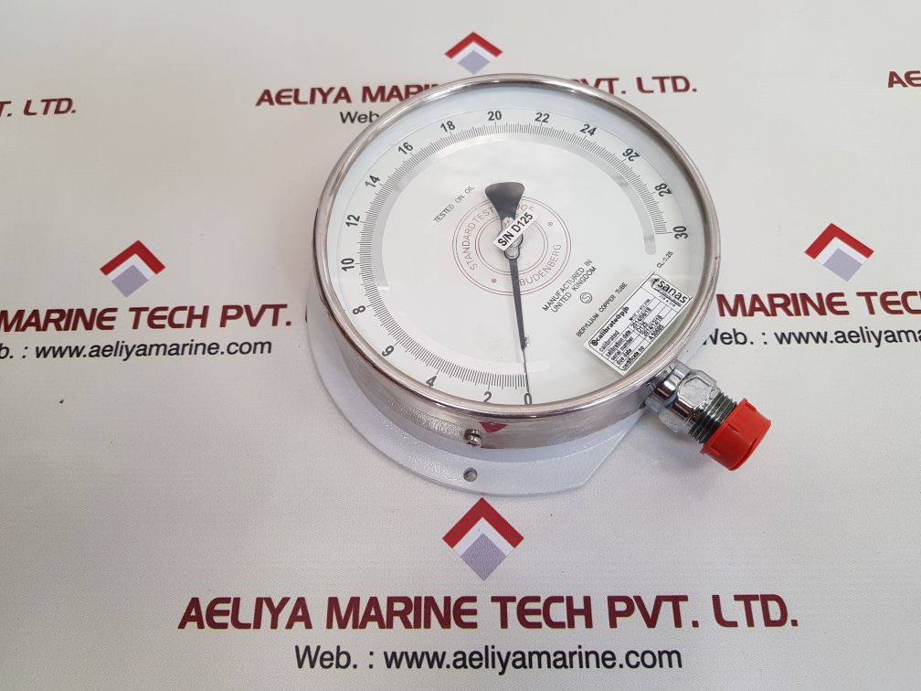 Budenberg 5214fgp standard test gauge 0-30 bar - Image 6