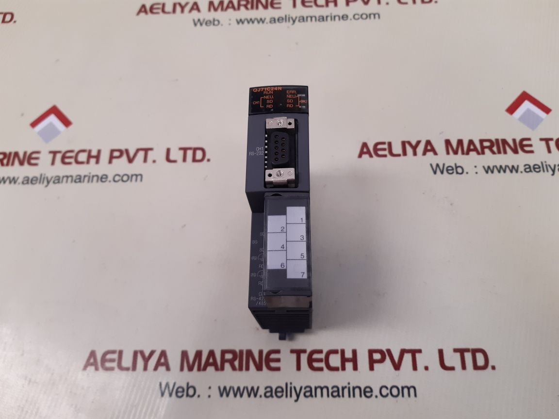 Mitsubishi melsec-q qj71c24n rs-232/rs-422/485 unit - Image 4