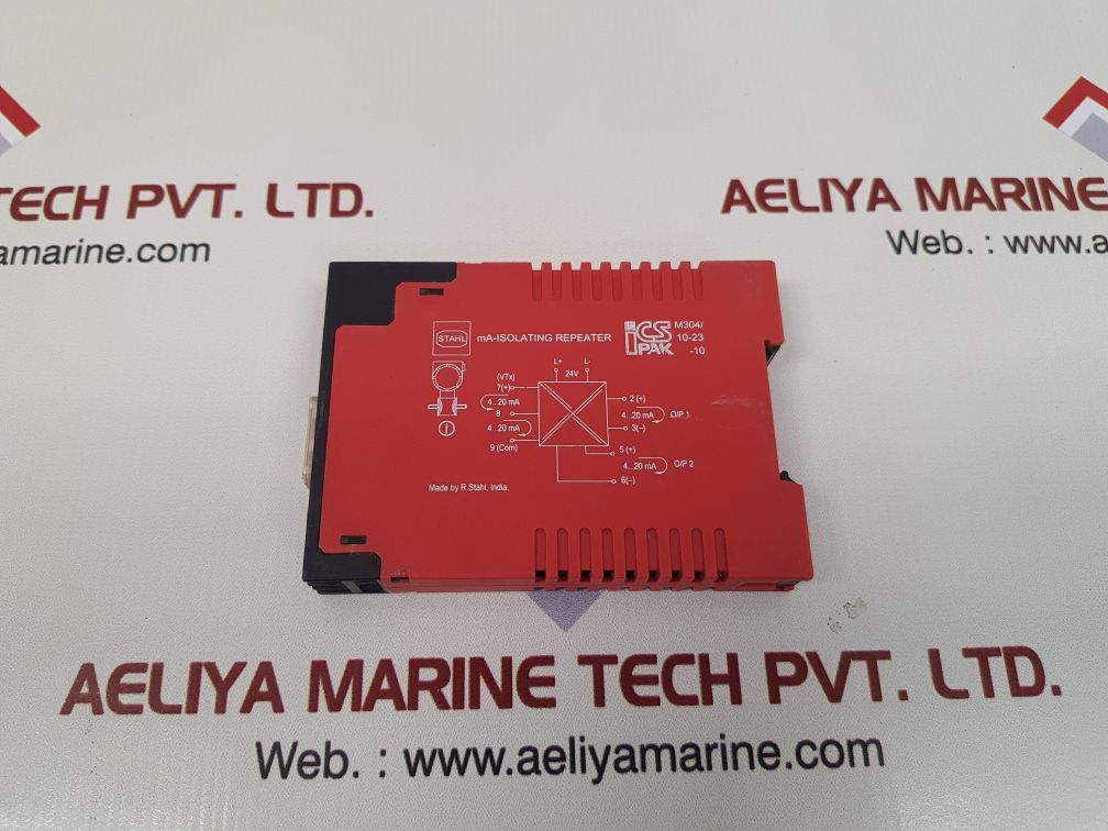 Stahl M304/10-23-10 Ma-isolating Repeater 20-35 Vdc - Image 4