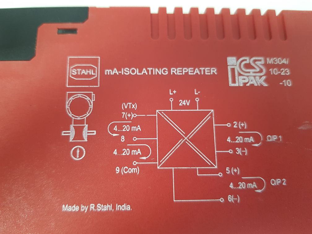Stahl M304/10-23-10 Ma-isolating Repeater 20-35 Vdc - Image 8